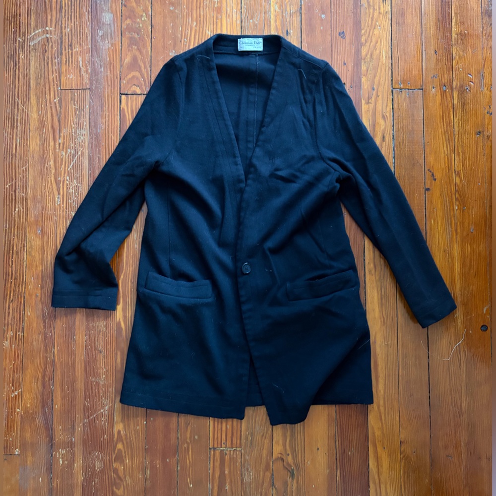 Christian Dior black cardigan